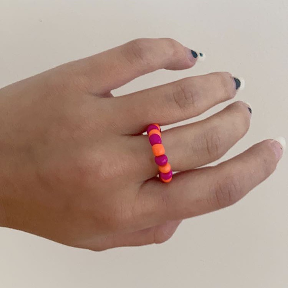 beaded ring - Picture 2 of 2